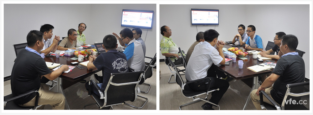 與香港力高儀器總部一行會(huì )談中