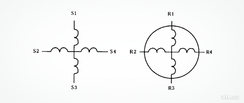 旋轉變壓器電氣原理圖 旋轉變壓器電氣原理圖
