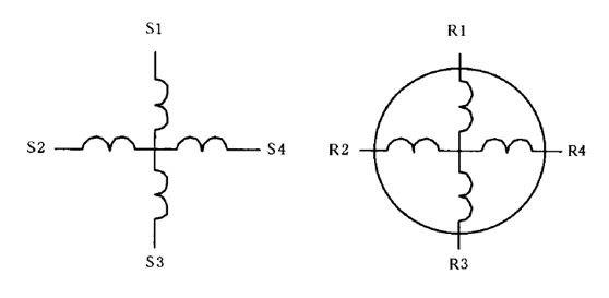 正余弦旋轉變壓器電氣原理圖 正余弦旋轉變壓器電氣原理圖