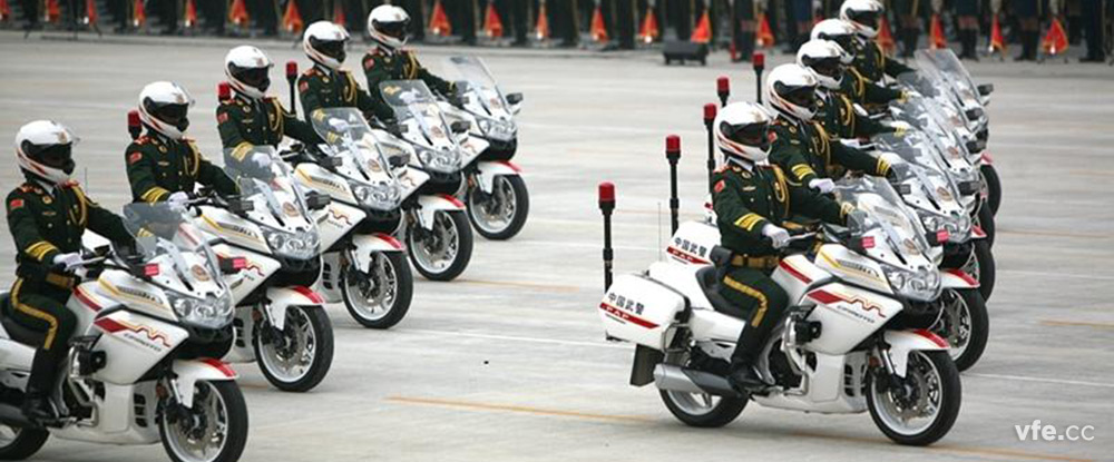 摩托車(chē)禮賓護衛方隊