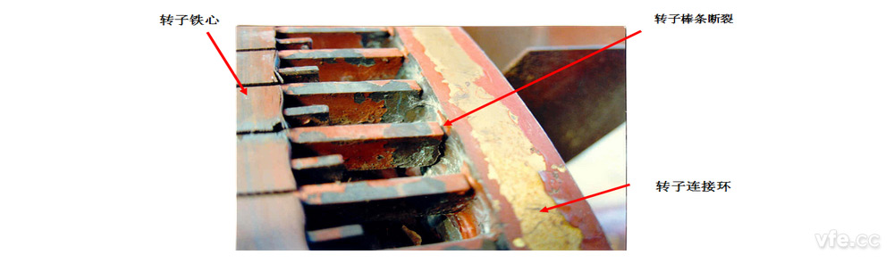 鼠籠轉子焊點(diǎn)斷開(kāi) 鼠籠轉子焊點(diǎn)斷開(kāi)