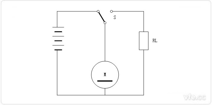 配置動(dòng)態(tài)制動(dòng)電阻的電動(dòng)機電路 配置動(dòng)態(tài)制動(dòng)電阻的電動(dòng)機電路