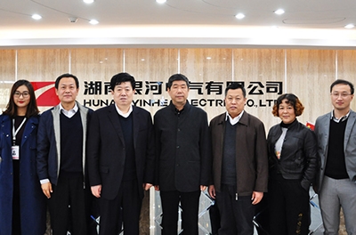 國家泵類(lèi)產(chǎn)品質(zhì)量檢驗中心及淄博市質(zhì)監局領(lǐng)導蒞臨銀河電氣考察